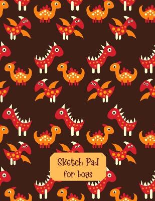 Book cover for Sketch pad for boys