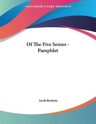 Book cover for Of The Five Senses - Pamphlet