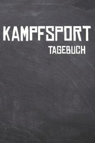 Cover of Kampfsport Tagebuch