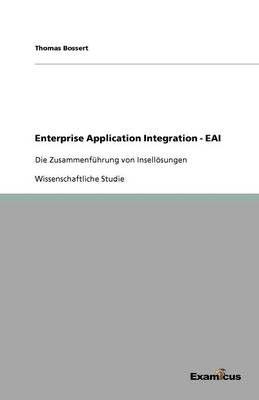 Book cover for Enterprise Application Integration - EAI