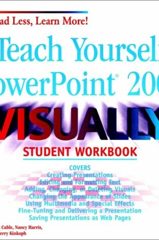 Cover of Teach Yourself Powerpoint 2000 Visuallyo Student W Orkbook