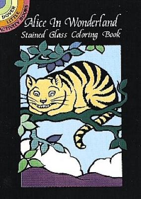 Cover of Alice in Wonderland Stained Glass C