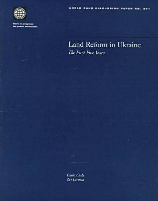 Book cover for Land Reform in Ukraine