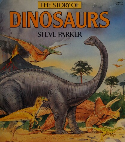 Book cover for The Story of Dinosaurs