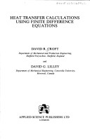 Book cover for Heat Transfer Calculations Using Finite Difference Equations