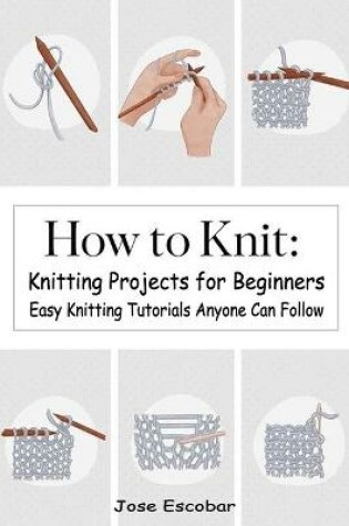 Cover of Knitting Projects for Beginners Easy Knitting Tutorials Anyone Can Follow