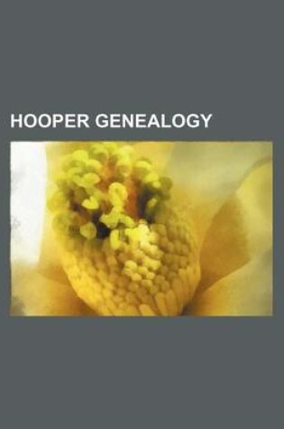 Cover of Hooper Genealogy