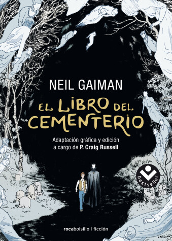 Book cover for El libro del cementerio/ The Graveyard Book