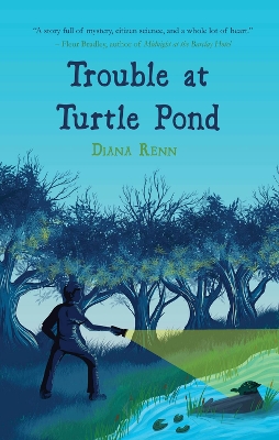 Book cover for Trouble at Turtle Pond