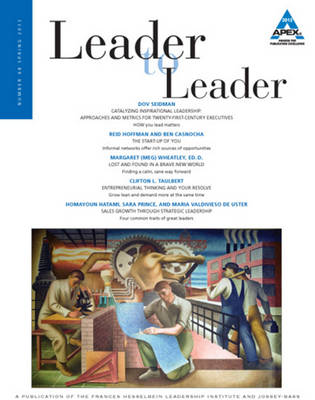 Book cover for Leader to Leader (LTL), Volume 68, Spring 2013