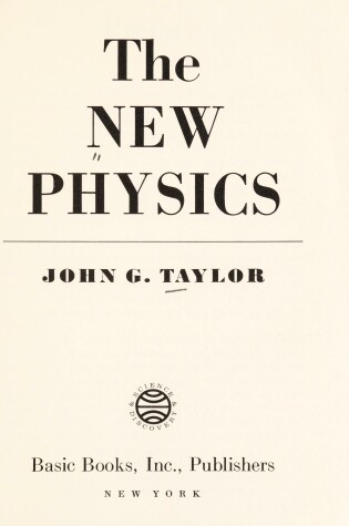Cover of New Physics