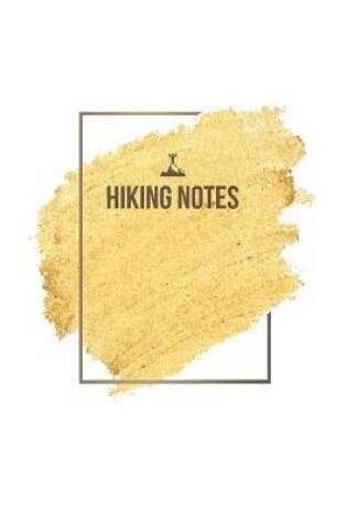 Cover of Hiking Notebook - Hiking Journal - Hiking Diary - Gift for Hiker