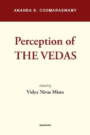 Cover of Perception of the Vedas