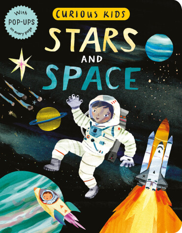 Book cover for Curious Kids: Stars and Space