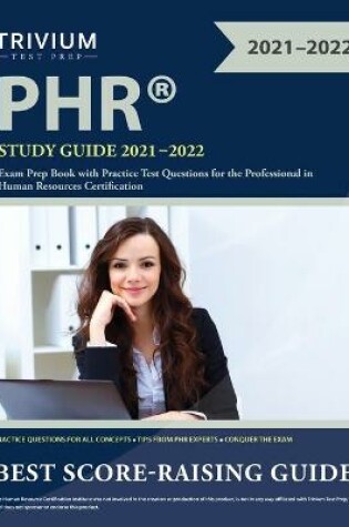 Cover of PHR Study Guide 2021-2022