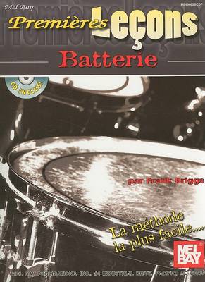 Book cover for Premieres Lecons: Batterie