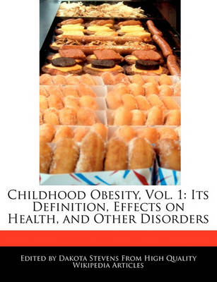 Book cover for Childhood Obesity, Vol. 1