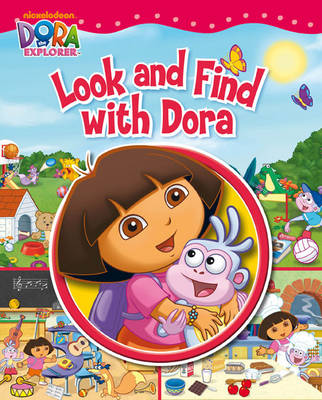 Book cover for Look and Find with Dora