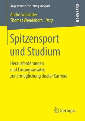 Cover of Spitzensport Und Studium