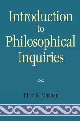 Book cover for Introduction to Philosophical Inquiiries