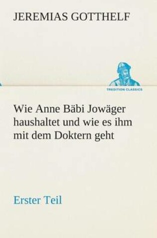 Cover of Wie Anne Bäbi Jowäger haushaltet und wie es ihm mit dem Doktern geht
