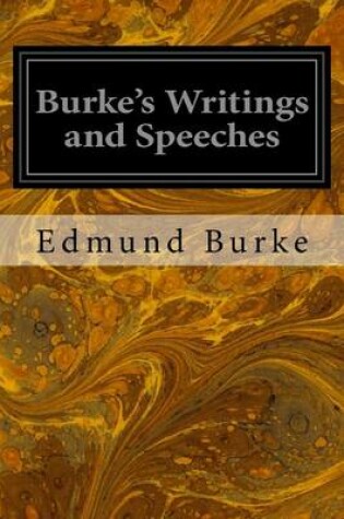 Cover of Burke's Writings and Speeches