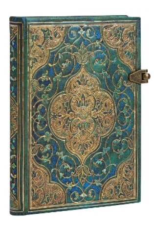 Cover of Turquoise Chronicles Mini Lined Hardcover Journal