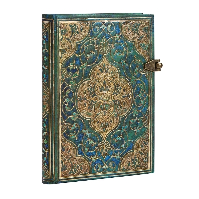 Book cover for Turquoise Chronicles Mini Lined Hardcover Journal