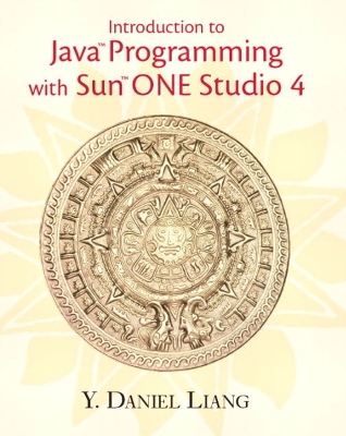 Book cover for Introduction to Java Programming with Sun ONE Studio 4