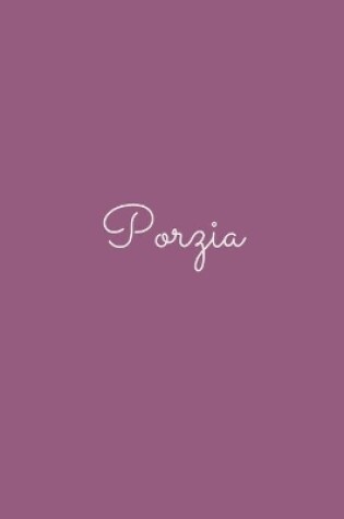 Cover of Porzia