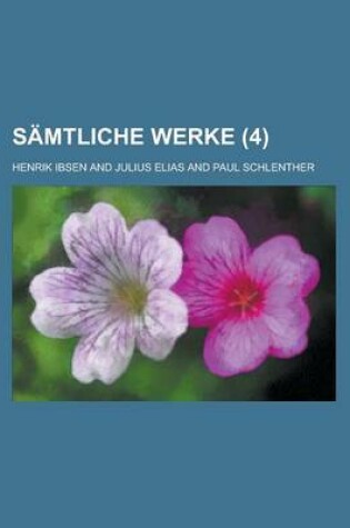 Cover of Samtliche Werke (4)