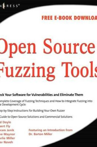 Cover of Open Source Fuzzing Tools