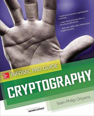 Book cover for Cryptography Infosec Pro Guide