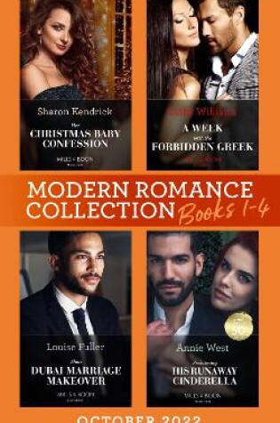 Cover of Modern Romance October 2022 Books 1-4