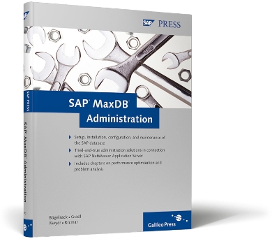 Book cover for SAP MaxDB Administration