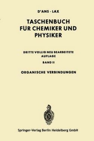 Cover of Organische Verbindungen