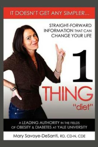Cover of 1 Thing Diet