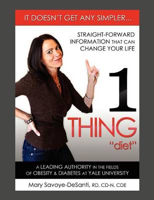 Book cover for 1 Thing Diet