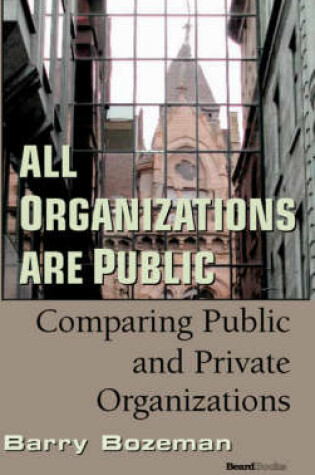 Cover of All Organizations are Public