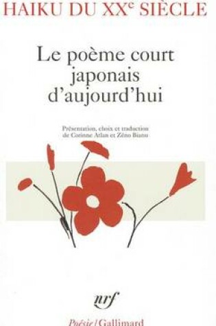 Cover of Haiku Du Xxe Siecle