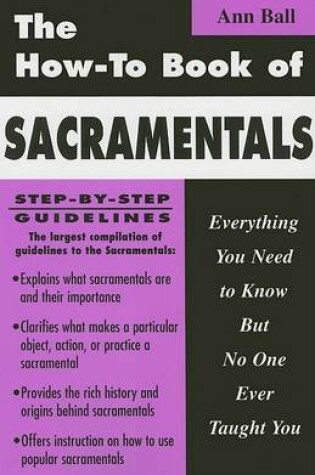 Cover of The How to Book of Sacramentals