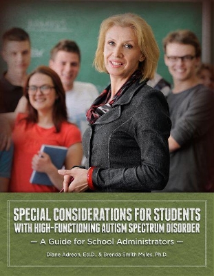 Book cover for Special Considerations for Students with High-Functioning Autism Spectrum Disorder