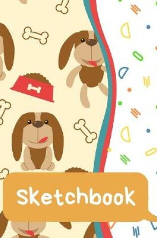 Cover of Sketchbook for Kids - Large Blank Sketch Notepad for Practice Drawing, Paint, Write, Doodle, Notes - Cute Cover for Kids 8.5 x 11 - 100 pages Book 14