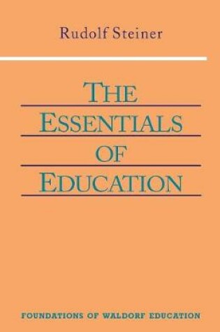 Cover of The Essentials of Education