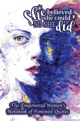 Book cover for She Believed She Could So She Did