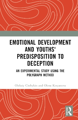 Book cover for Emotional Development and Youths' Predisposition to Deception