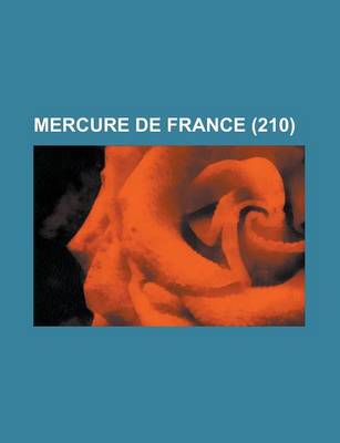 Book cover for Mercure de France (210 )