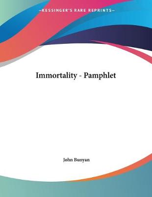 Book cover for Immortality - Pamphlet