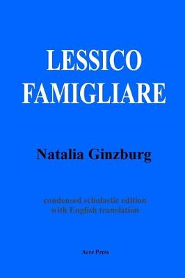 Book cover for Lessico Famigliare