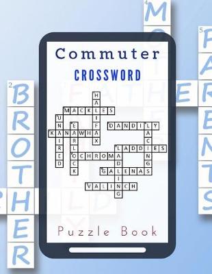 Book cover for Commuter Crossword Puzzle Book